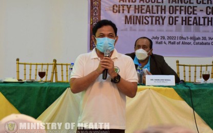 <p>Nurse Ron Aray, the Ministry of Health-Bangsamoro Autonomous Region in Muslim Mindanao coordinator on dengue and head of the emerging and re-emerging infectious disease program. <em>(Photo courtesy of MOH-BARMM)</em></p>