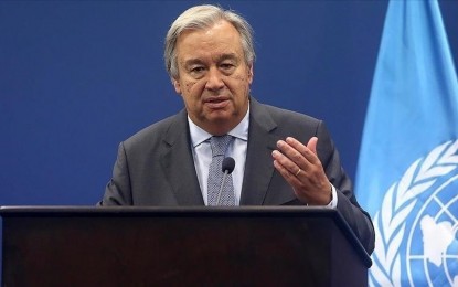 <p>UN Secretary-General Antonio Guterres <em>(Anadolu)</em></p>