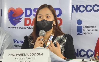 <p><strong>EDUCATIONAL AID.</strong> Vanessa Goc-ong, regional director of the Department of Social Welfare and Development in Davao Region (DSWD-11) says the agency disbursed around PHP49 million for the educational payout in Region 11 as of Sept. 5, 2022 to some 23,120 beneficiaries. The aid is under the DSWD's Assistance to Individuals in Crisis Situations (AICS) program, which has been extended to cover students in crisis or emergencies. <em>(PNA file photo)</em></p>