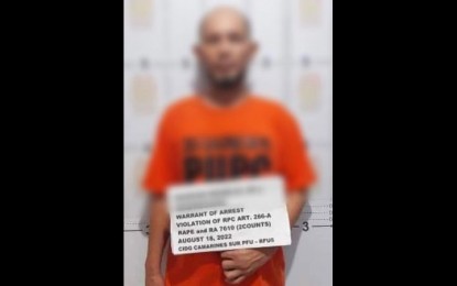 <p><strong>RAPE-SLAY SUSPECT</strong>. The suspect in the rape-slay of a 15-year-old girl in Bustos, Bulacan who was nabbed in Barangay Veneracion, Pamplona, Camarines Sur on Aug. 18, 2022. PNP chief Gen. Rodolfo Azurin Jr. said on Sunday (Aug. 28, 2022) he has ordered a continued investigation to build an airtight case against the suspect.<em> (File photo courtesy of Police Regional Office 3)</em></p>