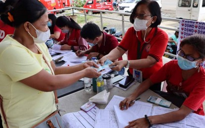 <p><strong>PAYOUT</strong>. The conduct of educational assistance payout for qualified beneficiaries in Iloilo City held at the Iloilo Freedom Grandstand on Aug. 27, 2022. Atty. May Rago-Castillo, DSWD information officer for Western Visayas, said on Tuesday (Aug. 30, 2022)<br />they are trying to address how to serve students who could not register online. <em>(Photo courtesy of DSWD Western Visayas FB page)</em></p>