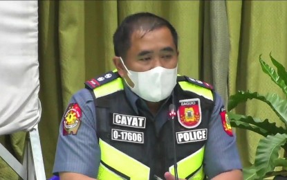 <p><strong>ISOLATED CASE</strong>. Lt. Col. John Cayat, deputy city director for operations of the Baguio City Police, says during an "Ugnayan" program on Wednesday (Aug. 31, 2022) that the cadaver of the woman found in a residential area in the city was an isolated case and does not confirm reports about a van roaming the city abducting persons. He said all individuals earlier reported to be missing have all since returned safely to their families. <em>(PNA photo screenshot of Ugnayan program)</em></p>