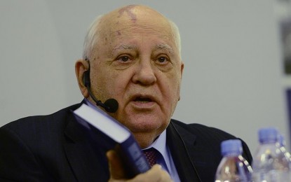 <p>Former Soviet President Mikhail Gorbachev<em> (Anadolu photo)</em></p>