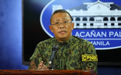 <p>PNP chief Gen. Rodolfo Azurin Jr. <em>(Valerie Escalera/NIB photo)</em></p>