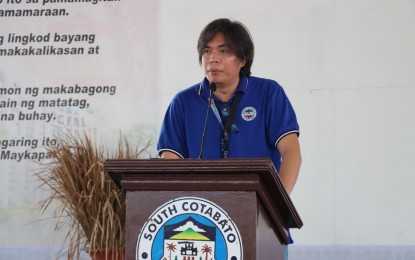 <p><strong>NOT TRUE.</strong> Engr. Siegfred Flaviano, head of the South Cotabato Provincial Environment Management Office (PEMO), dismisses Friday (Sept. 2, 2022) the circulating reports that a company out to mine copper and gold in Tampakan town has begun its open-pit mining operations. The official pointed out that an open pit mining ban in the province still stands.<em> (File photo courtesy of PEMO South Cotabato)</em></p>