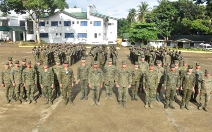 <p><strong>NEW BATTALION.</strong> The Army's 11th Infantry Division activates Monday (Sept. 5, 2022) a new battalion to boost the fight against the Abu Sayyaf Group (ASG) in Sulu. The 104th Infantry Battalion is the third battalion created by the 11ID to fight the ASG in the island province. <em>(Photo courtesy of 11ID)</em></p>