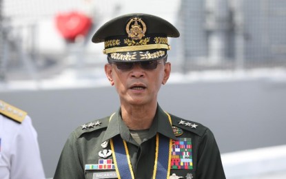 <p>AFP chief-of-staff Lt. Gen. Bartolome Vicente Bacarro <em>(PNA photo by Joey Razon)</em></p>