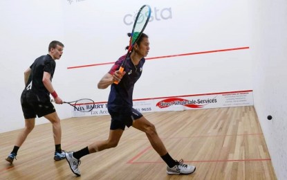 Squash player Garcia hurdles first match in Tasmanian Open