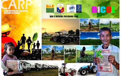 <p><strong>REGISTRATION TARGET</strong>. The Department of Agrarian Reform in Bicol (DAR-5) aims to include over 3,000 agrarian reform beneficiaries (ARBs) in the Registry System for Basic Sector in Agriculture (RSBSA) by the end of the year. Geri Buensalida, DAR-5 information officer, said on Monday (Sept. 12, 2022) members and non-members of ARB organizations should enroll so they could easily avail of government assistance. <em>(Image from DAR-Bicol's Facebook page)</em></p>