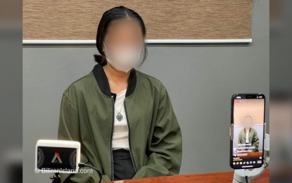 <p><strong>HOAX</strong>. The 19 -year-old woman charged with spreading a fake kidnapping report. The accused is facing imprisonment from one to six months and a fine of up to PHP200,000 under Article 154 of the Revised Penal Code concerning Section 6 of Republic Act 10175 or the Cybercrime Prevention Act of 2012. <em>(Photo courtesy of BiliranIsland.com)</em></p>