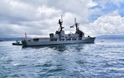 <p><strong>MARITIME EXERCISE.</strong> The BRP Gregorio Del Pilar is among the five naval ships that will take part in a maritime cooperative activity within the country’s exclusive economic zone in the West Philippine Sea on Sunday (April 7, 2024). The quadrilateral maritime exercise among Japan, Australia, United States and the Philippines demonstrates their collective commitment to strengthen regional and international cooperation in support of a free and open Indo-Pacific. <em>(Photo courtesy of Philippine Navy)</em></p>