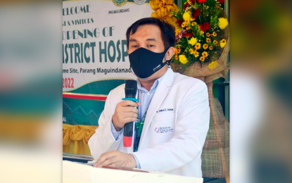 <p>Ministry of Health-Bangsamoro Autonomous Region in Muslim Mindanao director general Dr. Amirel Usman. <em>(MOH-BARMM file photo)</em></p>