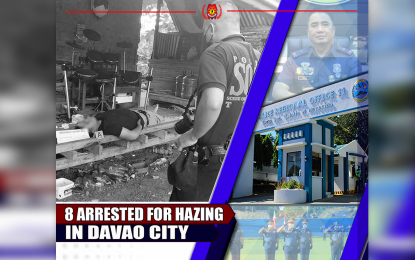 <p><strong>HAZING VICTIM. </strong>August Ceazar Saplot,19, a University of Mindanao (UM) criminology student, died on Sept. 18, 2022 after reportedly undergoing hazing in Upper Mandug, Buhangin District, Davao City. Eight suspects, who are under the custody of Mandug Police Station 13, will be charged with violation of Republic Act 8049, or the Anti-Hazing Law.<em> (Graphics courtesy of PRO-11)</em></p>