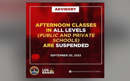 DUE TO INCLEMENT WEATHER, CLASSES ARE SUSPENDED THIS AFTERNOON, DECEMBER  05, 2022. - Agusan del Sur National High School