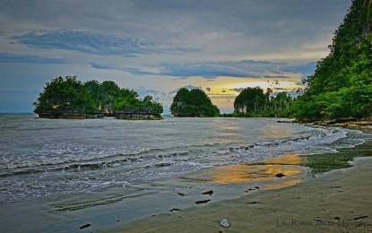 <p><strong>TOXIN-HIT</strong>. A portion of San Pedro Bay in Marabut, Samar in this undated photo. Red tide bloom has recurred in San Pedro Bay in Samar province seven months after it was declared toxin-free, the Bureau of Fisheries and Aquatic Resources reported on Tuesday (Sept. 20, 2022). <em>(Photo courtesy of Lito Ramos)</em></p>