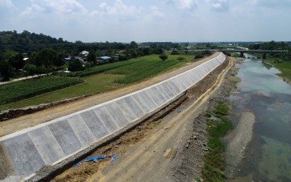 <p><strong>FLOOD CONTROL PROJECT.</strong> The Department of Public Works and Highways has completed the construction of the PHP48-million flood mitigation structure in Rizal, Nueva Ecija. With a length of 262 lineal meters from Barangay Poblacion East to Barangay Calaocan in Rizal town, the project is seen to significantly reduce flooding in low-lying villages. <em>(Photo courtesy of the DPWH Region 3)</em></p>