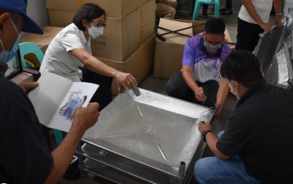 <p><strong>PORTASOL DRYER.</strong> The portable solar or portasol dryer distributed by DAR to the Calapugan Agrarian Reform Cooperative in Natividad, Pangasinan. The technology is expected to greatly help farmers in drying their produce, especially during the rainy season. <em>(Photo courtesy of DAR)</em></p>