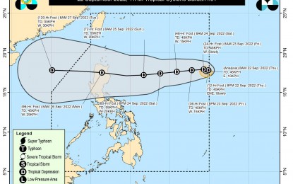 LPA now Tropical Depression Karding