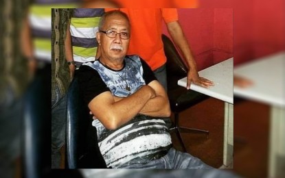 <p>People’s Journal sports editor Jose “Joe” Antonio <em>(Photo courtesy of Philippine Sportswriters Association)</em></p>