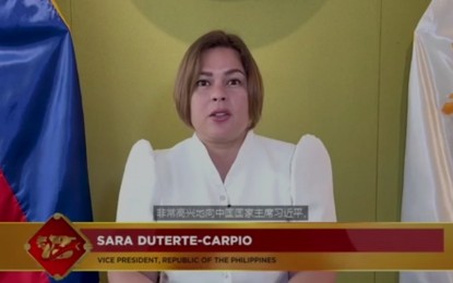 <p>Vice President Sara Z. Duterte <em>(screengrab)</em></p>