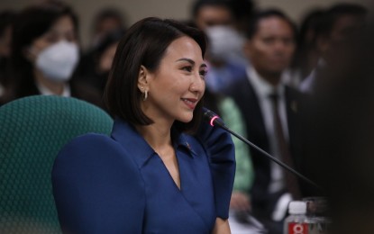 <p>Tourism Secretary Christina Frasco <em>(PNA photo by Avito Dalan)</em></p>