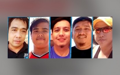 <p><strong>HEROES.</strong> The five rescuers who perished in the line of duty in Bulacan. Pres. Ferdinand Marcos Jr. extended prayers to their families and vowed to remember their courage and bravery. <em>(Photo from Sen. Joel Villanueva's social media page)</em></p>