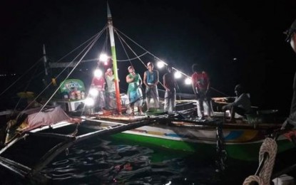 <p><strong>OVERFISHING</strong>. A commercial fishing vessel is nabbed catching sardines in the municipal water of San Vicente, Northern Samar province in this undated photo. Stakeholders said in a meeting on Friday (Sept. 30, 2022) the deterioration of sardines stocks in Northern Samar is attributed to overfishing and harmful fishing practices. <em>(Photo courtesy of Bureau of Fisheries and Aquatic Resources)</em></p>