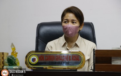 <p>Legazpi City Mayor Carmen Geraldine Rosal <em>(File photo courtesy of DILG Region 5)</em></p>