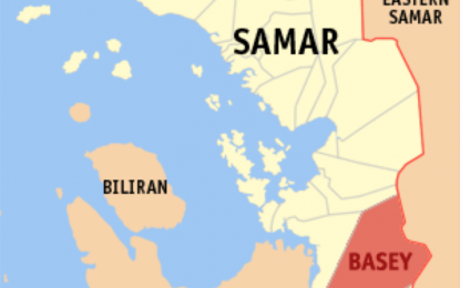 <p>The map of Basey, Samar. <em>(Google image)</em></p>