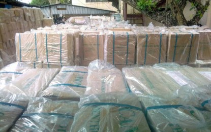<p><strong>WOODEN-HULLED VESSELS.</strong> Authorities intercept two wooden-hulled vessels loaded with PHP210 million worth of smuggled cigarettes Wednesday (Oct. 5, 2022) near Tumalutap Island, Zamboanga City. The shipment is the biggest to have been seized so far by authorities in this city. <em>(Photo courtesy of Remus Lim Ong)</em></p>