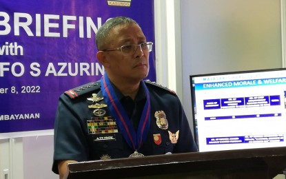 <p>Gen. Rodolfo Azurin Jr., Philippine National Police chief <em>(PNA photo by Connie Calipay)</em></p>