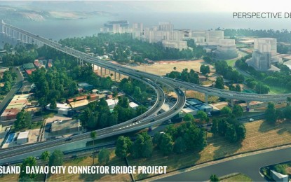 <p>Project perspective of the Samal Island – Davao City Connector bridge project <em>(Courtesy of DPWH-11)</em></p>