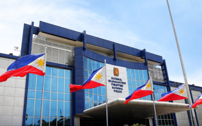 <p>Facade of the PNP headquarters in Camp Crame, Quezon City <em>(File photo)</em></p>