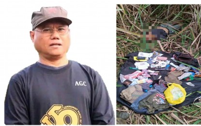 <p><strong>NEUTRALIZED</strong>. Notorious rebel leader Romeo Nanta, commanding officer of the Regional Operational Command of the New People’s Army in Negros Island, was found dead with weapons and other items, after a clash with government troops in the hinterlands of Himamaylan City, Negros Occidental on Monday afternoon (Oct. 10, 2022). He was also known as “Juanito Magbanua,” the spokesperson of the NPA’s Apolinario Gatmaitan Command. <em>(Photos courtesy of 303rd Infantry Brigade, Philippine Army)</em></p>