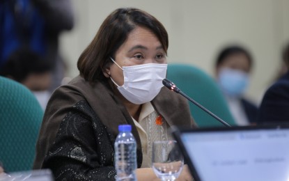 <p><strong>OPS BUDGET.</strong> Office Press Secretary (OPS) officer-in-charge Cheloy Garafil thanks the Senate Finance-Sub-committee “N” for swift approval of the OPS’ proposed PHP1.04 billion budget for 2023 on Monday (Oct. 10, 2022). Garafil said the OPS will be transparent and accurate in delivering and disseminating information on the Marcos administration’s policies, programs, and activities. <em>(Photo courtesy of OPS Facebook page)</em></p>