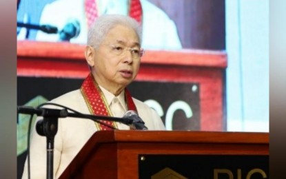 <p><strong>SILVER ANNIVERSARY.</strong> Trade Secretary Alfredo Pascual graces the 25th anniversary of Philippine Quality Award (PQA) Program at the Philippine International Convention Center on Thursday (Oct. 13, 2022). The PQA Program aims public and private organizations to attain excellence in performance. <em>(Photo courtesy of DTI)</em></p>