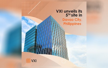 <p><strong>JOB OPPORTUNITIES</strong>. The VXI Global Solutions, the largest business process outsourcing (BPO) employer in Davao City unveils its fifth site located in SP Dacudao Loop, Agdao, Davao Park District, and has opened job opportunities to 3,000-5,000 Dabawenyos. VXI is currently the largest employer in the region with more than 7,000 employees in existing sites at SM Ecoland, Felcris Centrale, Robinsons Cybergate, and Robinsons Cybergate Delta.<em> (Photo from VXI FB page)</em></p>