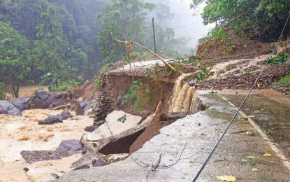 <p>Aftermath of Typhoon Neneng in 2022 (File photo)</p>