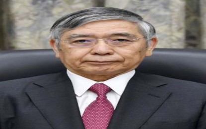 <p>Bank of Japan Governor Haruhiko Kuroda <em>(Kyodo)</em></p>