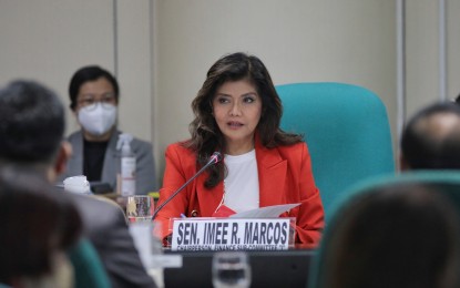 <p>Senator Imee Marcos<em> (Photo courtesy of Senate PRIB) </em></p>