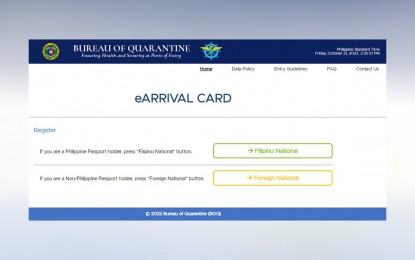 Solons caution travelers vs. fake eArrival card websites