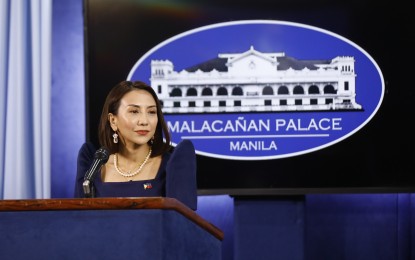 <p>Tourism Secretary Christina Frasco <em>(PNA photo by Valerie Escalera) </em></p>