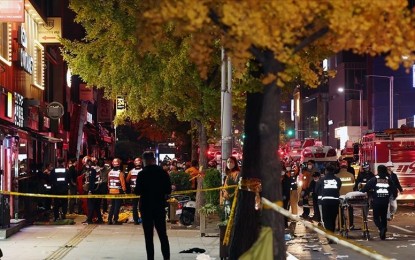 No Filipinos reported hurt in deadly Itaewon stampede: embassy