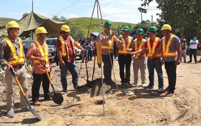 <p><strong>ROAD TO PROGRESS.</strong> The Department of Agriculture (DA) - Cordillera begins the construction of the 8.39-km. road improvement of the Ubao-Manaot farm-to-market road on Oct. 27, 2022. The project is expected to spur development in the area and boost the cardava banana production of Ifugao province. <em>(Photo courtesy of DA-PRDP)</em></p>