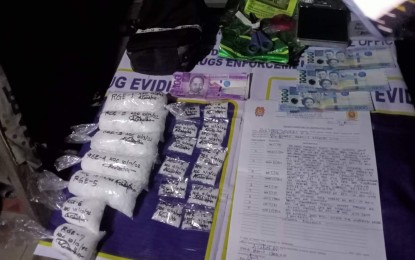 <p><strong>DRUG HAUL.</strong> The 1.25 kilograms of suspected shabu worth PHP8.5 million seized by operatives of Bacolod City Police Office City Drug Enforcement Unit during a sting operation in Purok Bolinao, Barangay 1 on Oct 13, 2022. This is part of the PHP10.6 million in illegal drugs recovered by various operating teams for the month of October. <em>(Photo courtesy of Bacolod City Police Office)</em></p>