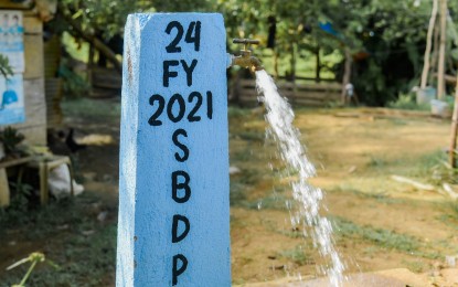 <p><strong>CLEAN WATER</strong>. A potable water supply system built in a remote village in Bobon, Northern Samar is shown in this Aug. 16, 2022 photo. The Department of Health has asked local government units to regularly check sources of drinking water as several areas in Eastern Visayas have recorded nearly 4,000 suspected cholera cases this year. <em>(Photo courtesy of Department of the Interior and Local Government)</em></p>