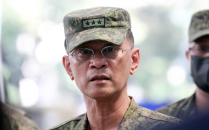 <p>AFP chief-of-staff Lt. Gen. Bartolome Vicente Bacarro <em>(File photo)</em></p>