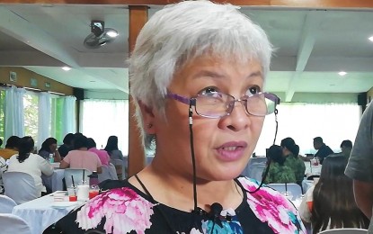<p><strong>CASH FOR WORK.</strong> DSWD Cordillera Administrative Region (CAR) assistant director for operations Amelyn Cabrera on Wednesday (Nov. 9, 2022) said they have allotted PHP174,375,000 for the cash-for-work program in the 27 municipalities in the province of Abra. Cabrera said the program will start in eight towns that have already signed a memorandum of agreement with the DSWD regarding the program. <em>(PNA photo by Liza T. Agoot)</em></p>