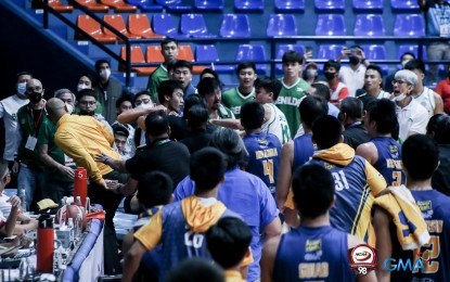 Basketball body condemns CSB-JRU brawl instigated by Amores