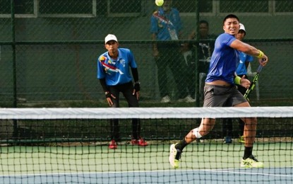 <p>Ruben Gonzales from the Philippines in action during the 2017 SEA Games in Jakarta, Indonesia. <em>(Contributed photo)  </em></p>